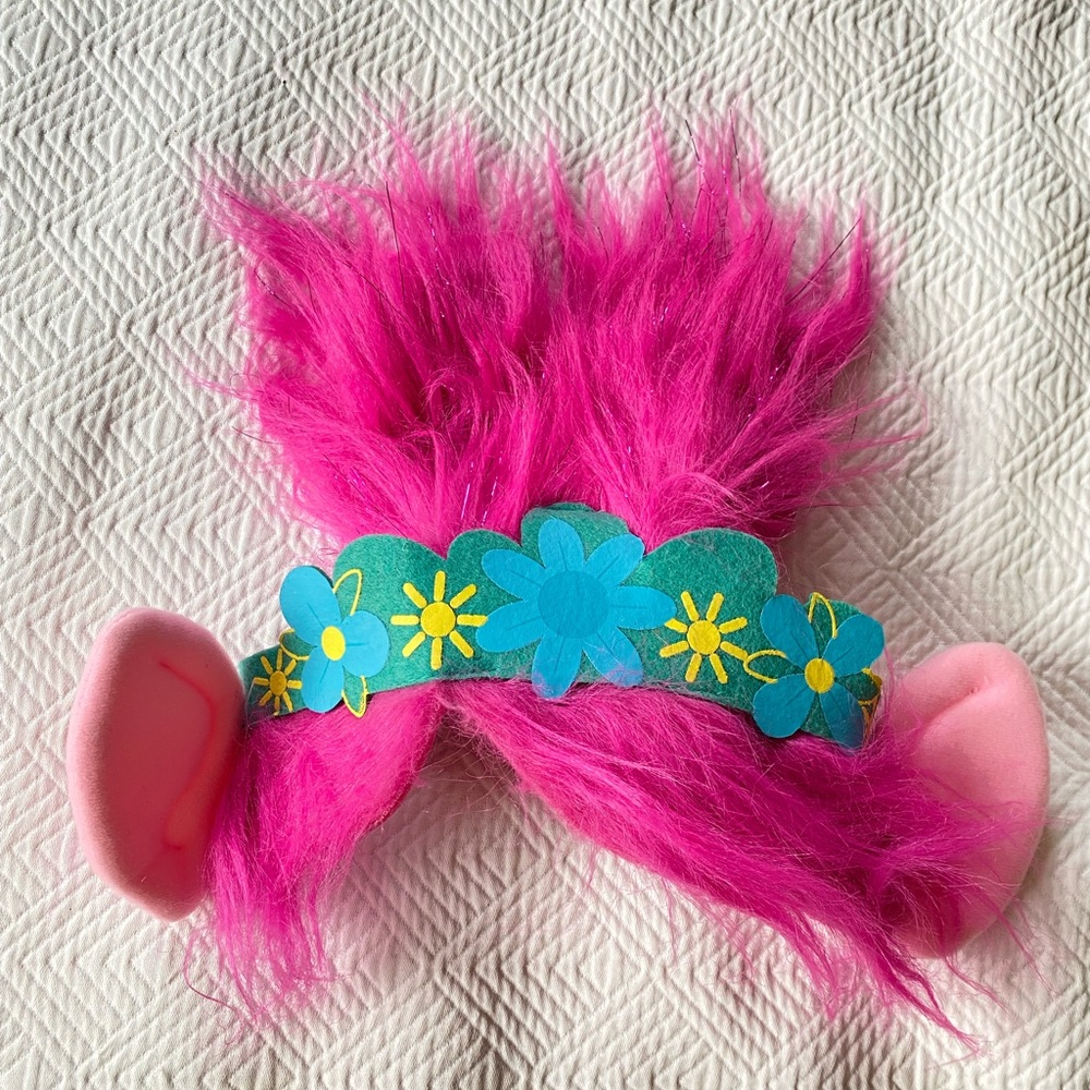 Trolls Queen Poppy Halloween Dress Up Costume Head Piece